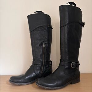FRYE Women's Phillip Riding Boot Size 8 Black